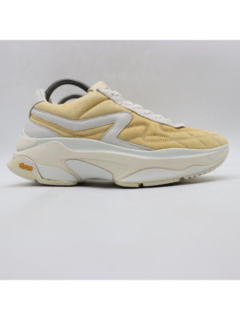 Rag & Bone RB Legacy Runner Women's Size Eu 40 Yellow Suede Sneakers